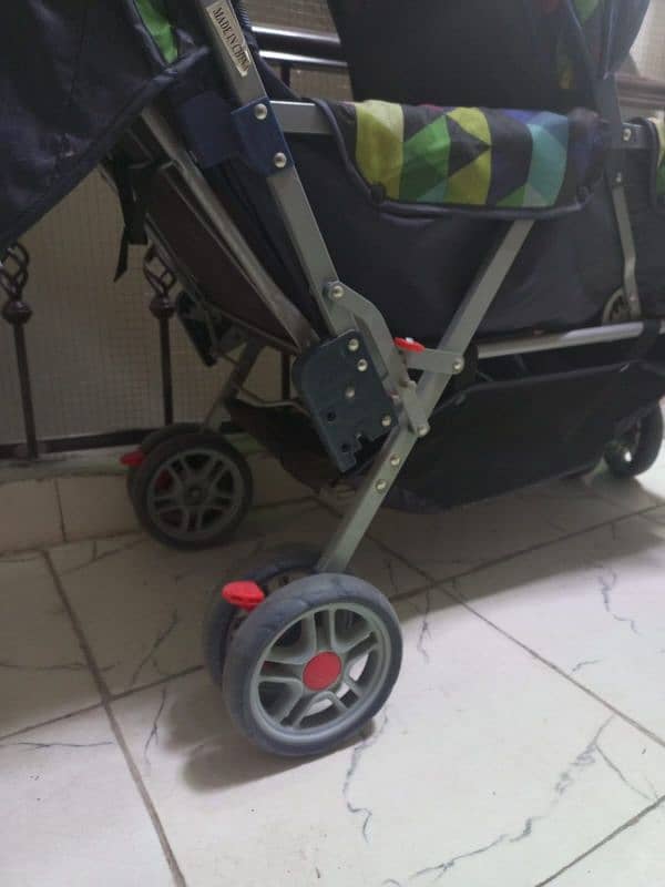 Little Angels Twin Baby Pram 3