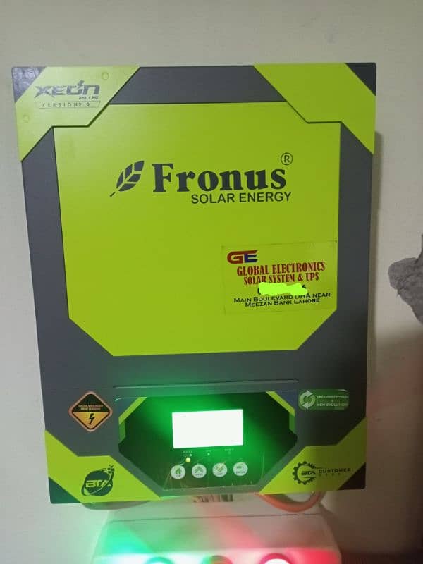 fronus 1.6 k. w inverter with official warranty 1