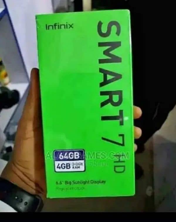 infinx smart7 4gb 64gb no open no repair full box 2