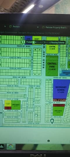 5.88 Marla Plot On 30 Foot Road In Punjab Coop Housing Society Sahiwal