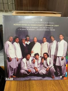 Nusrat Fateh Ali Khan New Album Chain of Light VINYL 12