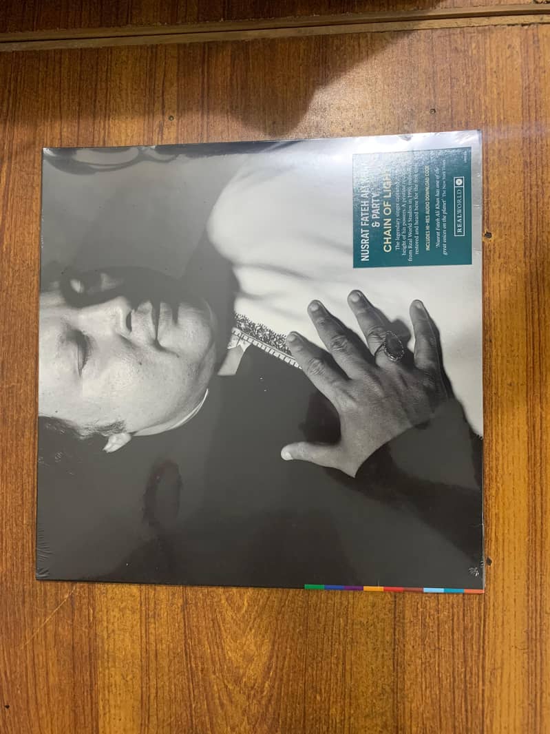 Nusrat Fateh Ali Khan New Album Chain of Light VINYL 12 2