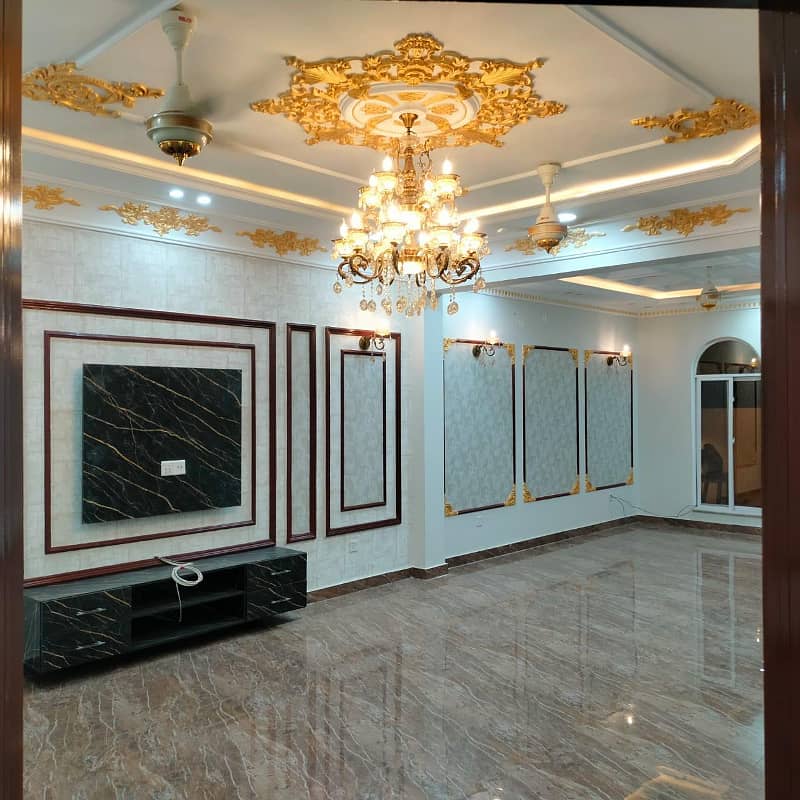 8 Marla Luxury Brand New Spainish 5 Bed Room House Available For Sale in Umar Block Sector B Bahria Town Lahore 11