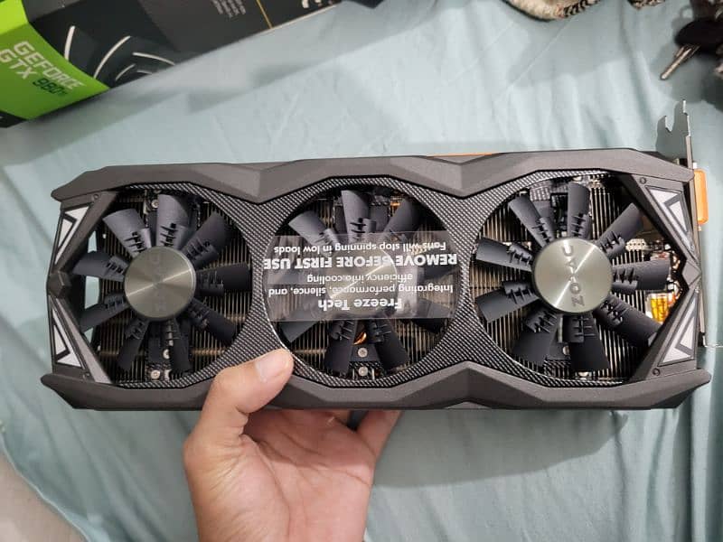 GTX 980 TI 6 GB amp EXTREME EDITION all ok 10/10 With box 1