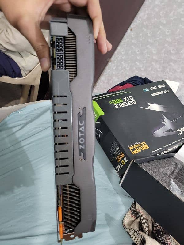 GTX 980 TI 6 GB amp EXTREME EDITION all ok 10/10 With box 5