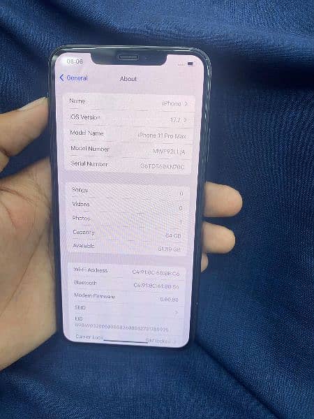 Iphone 11 pro Max 64gb Jv 1