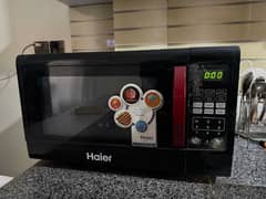 Haier HMN-45110EGB microwave oven in perfect condition for sale