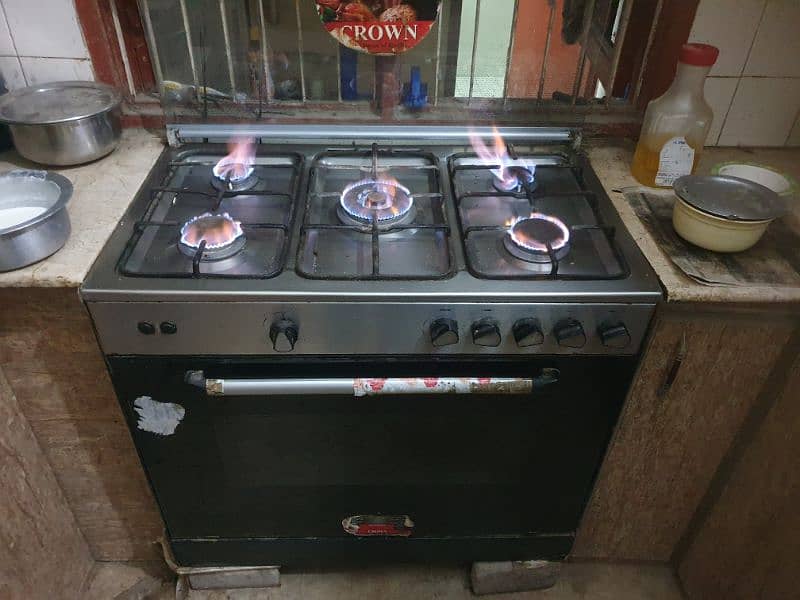 Crown 5-Stove Oven 34 inch 4