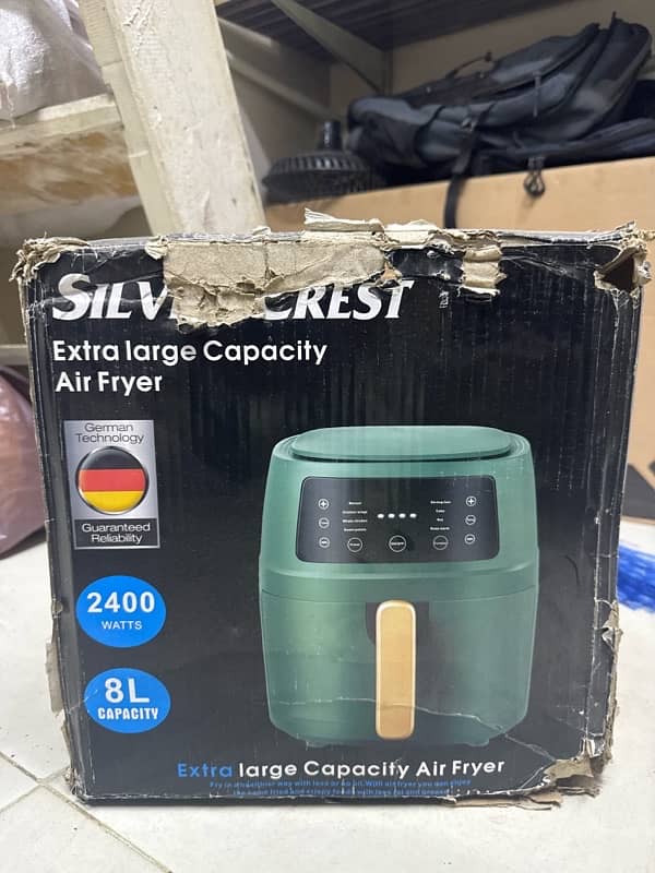 silver crest 8 liter digital airfryer 5