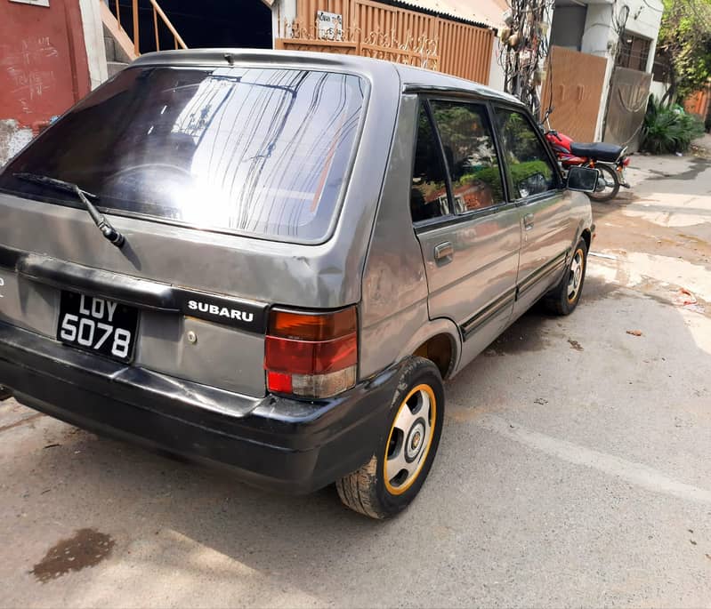 Subaru Justy 1993 Total genuine 9/10 2