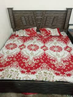 Double bed with Mattress