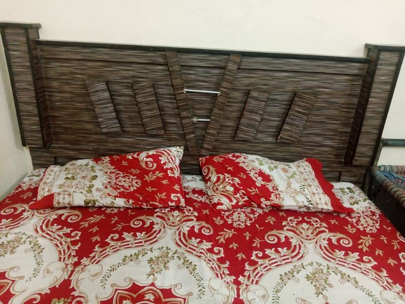 Double bed with Mattress 1