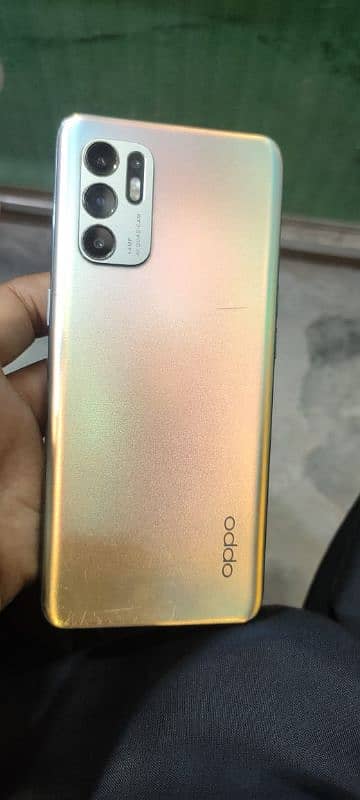 Oppo Reno 6 8/128.  is nmbr py rabta krain 03018343150 1