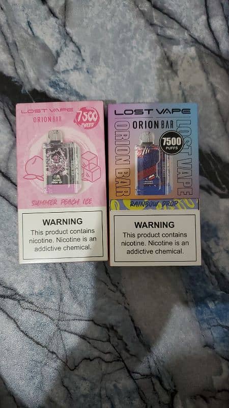 Orion bar 7500 puffs disposable vape discounted price 0