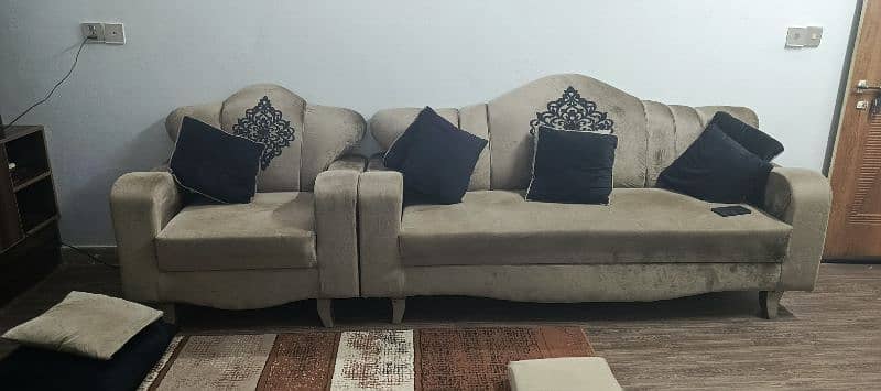 10/10 condition 7 Seater Sofa Set for sale 3