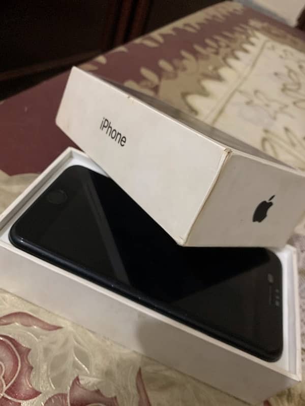 iPhone 7plus pta approved with box exchange possible 7