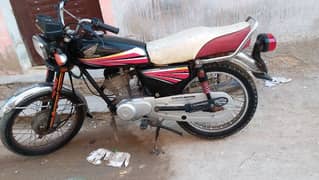 Honda125 model2010 Mirpur khas sindh number ha urgent sell