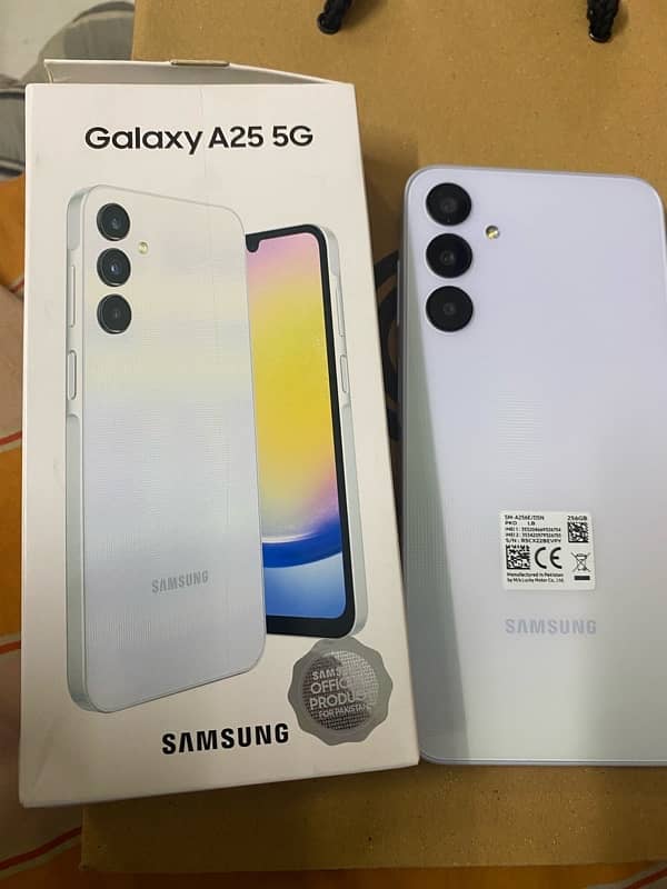 samsung A25 5g new phne 5