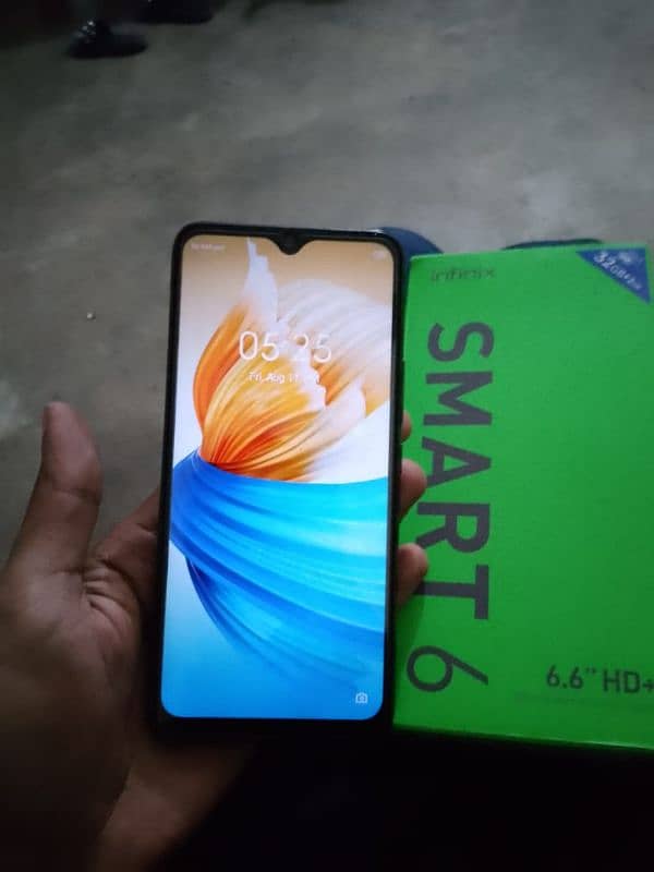 Infinix smart 6 2gb 32gb 4g with box no open repair total original 1