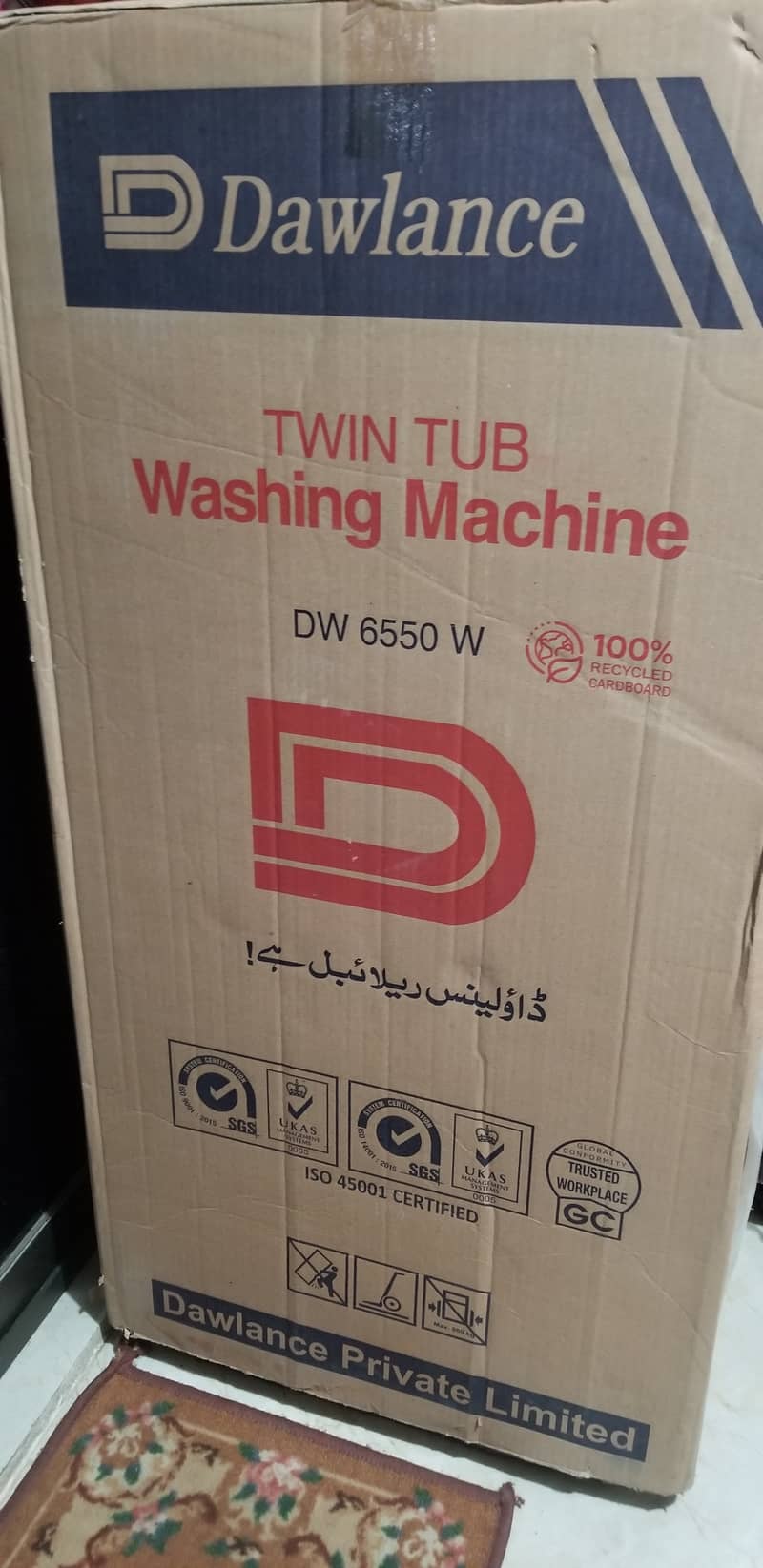 Twin Tab Washing machine DW 6550 Brand New 1