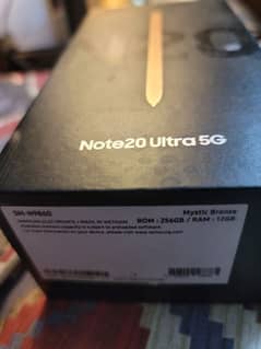 note 20ultra 256gb/12gb ram 0