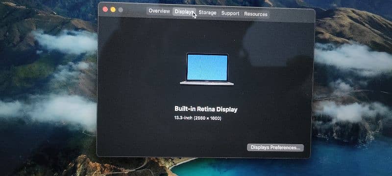 MacBook pro 2016 spec 250 5