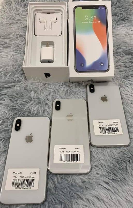 iphone x with complete box 0340=69=50=368 whatsapp number 0