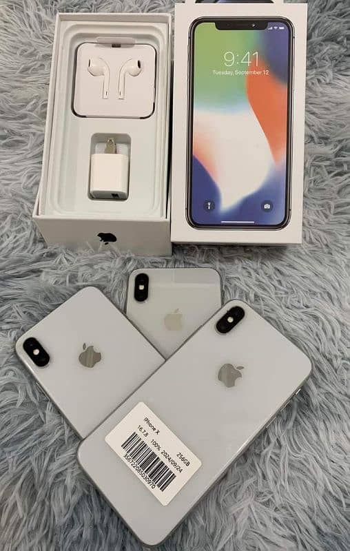 iphone x with complete box 0340=69=50=368 whatsapp number 1