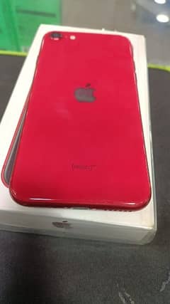 iphone SE 2020 with box red colour pta approved