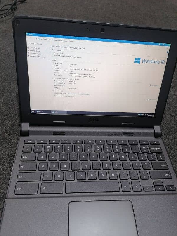 Chrombook 4gb ram 16gb ssd windows 10 celron 2nd genration 3