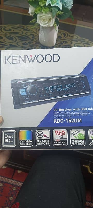 Kenwood Orignal car Cd and music player 1