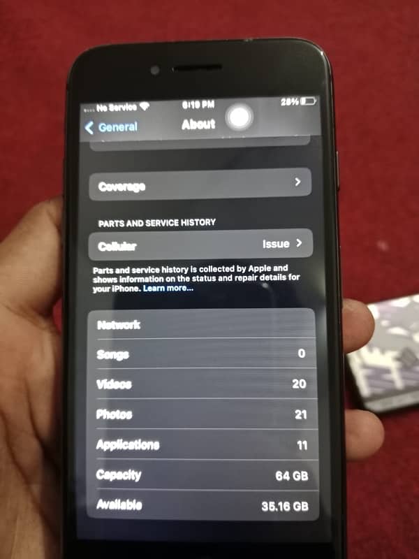 iPhone 8  bypass 64gb Fingerprint not working, true tone off 6