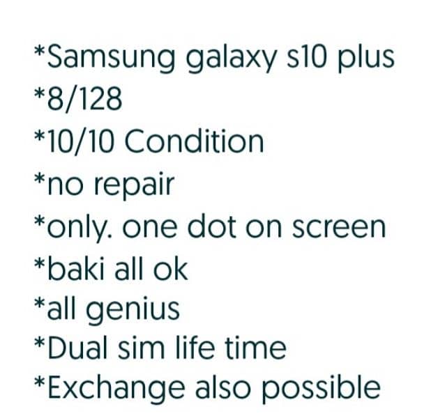 Samsung s10 plus 5