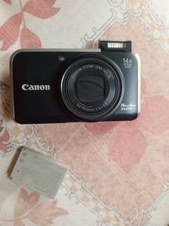 Canon camera model sx210 is 0