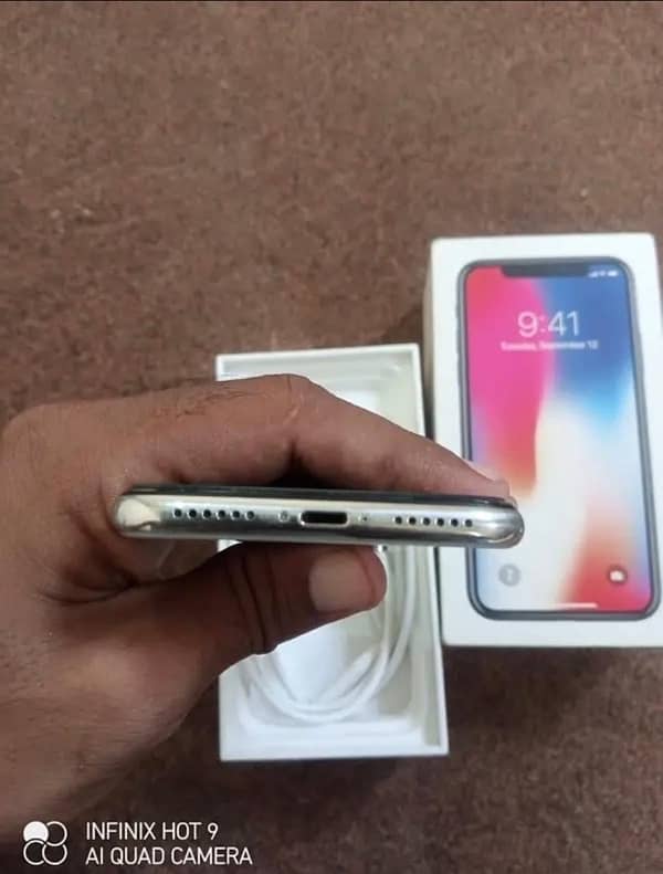 iPhone X 64gb non pta factory unlock   all ok no any fault 2