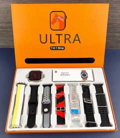 Ultra Smart Watch Comes With 7 Straps 0