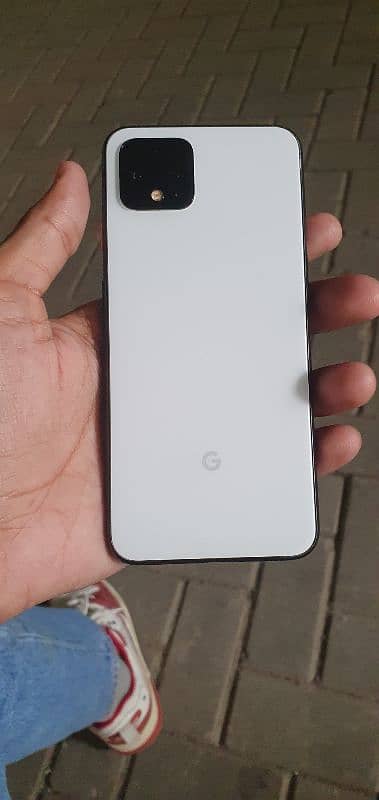 Non PTA Google pixel 4 in white color 0