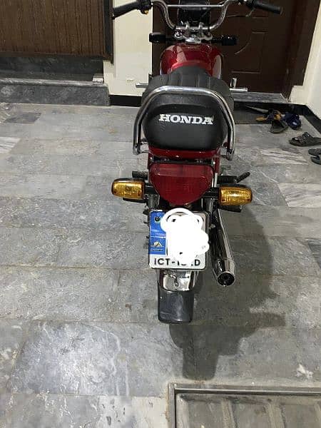 honda 70 Islamabad number 6