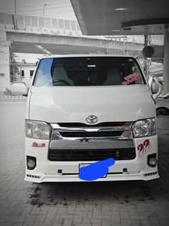 Toyota hiace model 2014 registered in 2018 quota