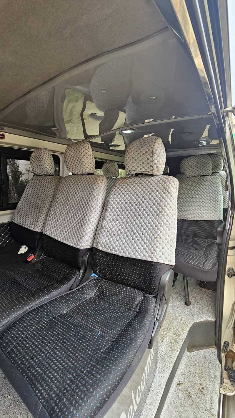 Toyota hiace model 2014 registered in 2018 quota 4