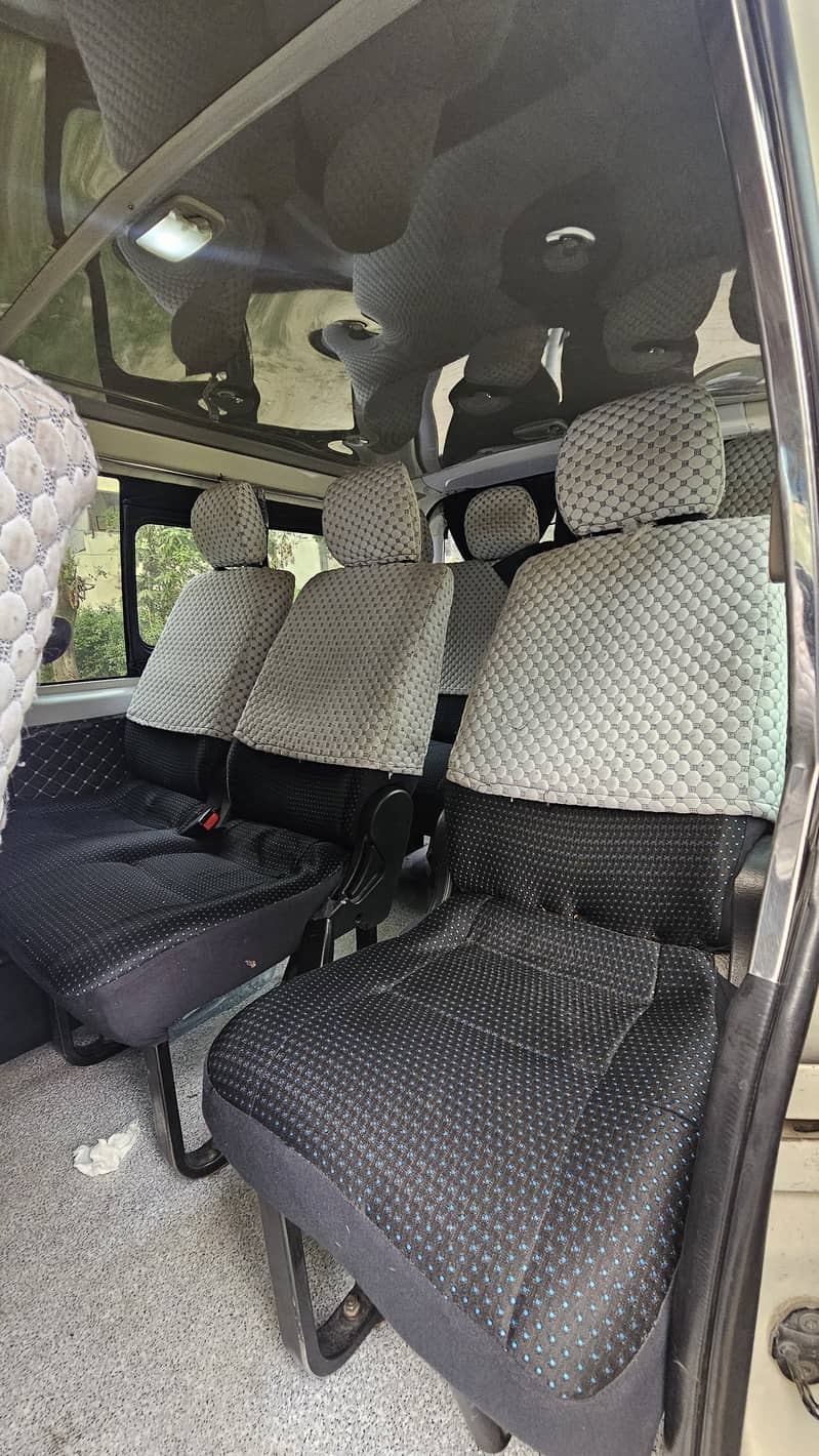 Toyota hiace model 2014 registered in 2018 quota 7