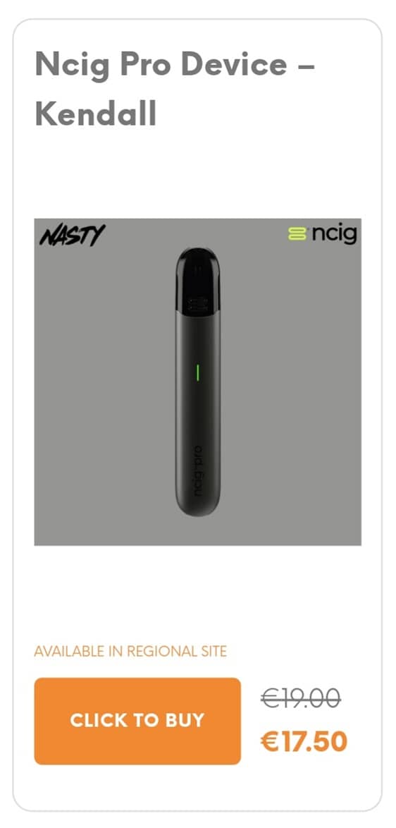 Vape Brand new NCIG pro 1