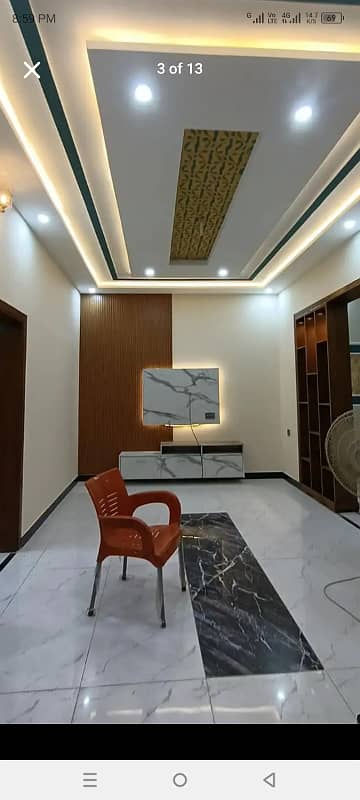 Raiz ul Jannah Rafi qamar road New brand Spanish 4.5 marly proper double story house for sale 10