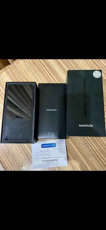 Samsung Note 10 lite 1