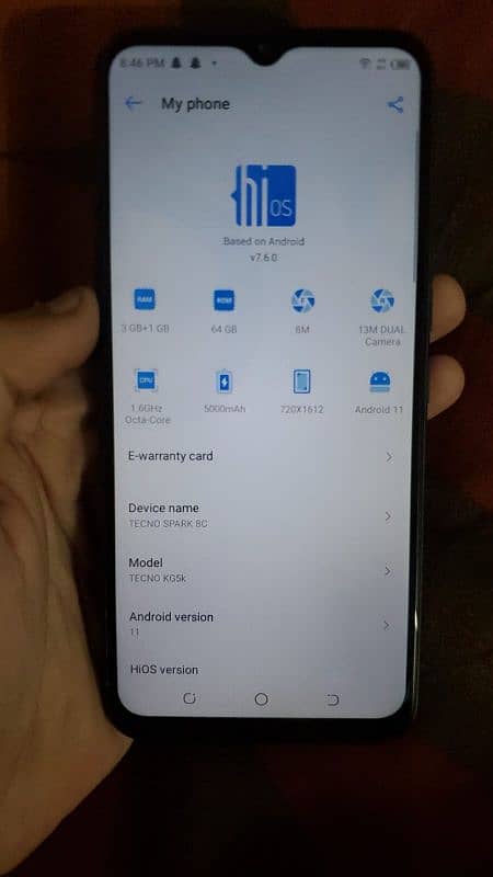 tecno spark 8c 4/64 1