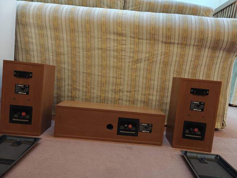 Yamaha NS-C120 Centre with Two Front NS-90 Speakers 5