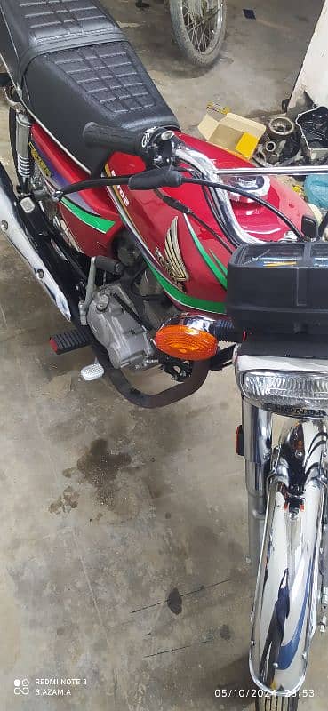 honda 125 mint condition atlas k saman pe tayyar hai bike 6