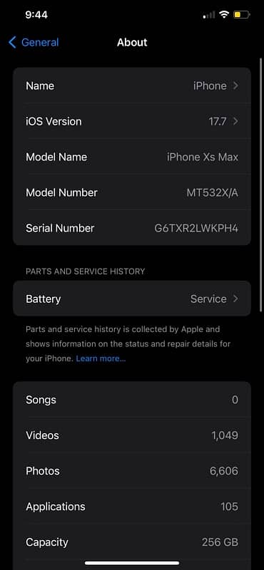 iPhone XS Max 256 pta ! 2