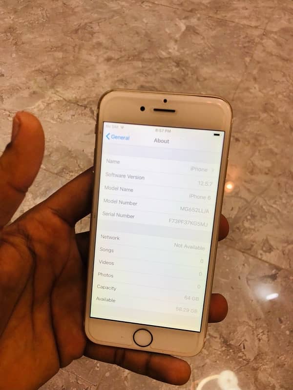 iphone 6 or 7plus  both pta approved  factory unlock 14