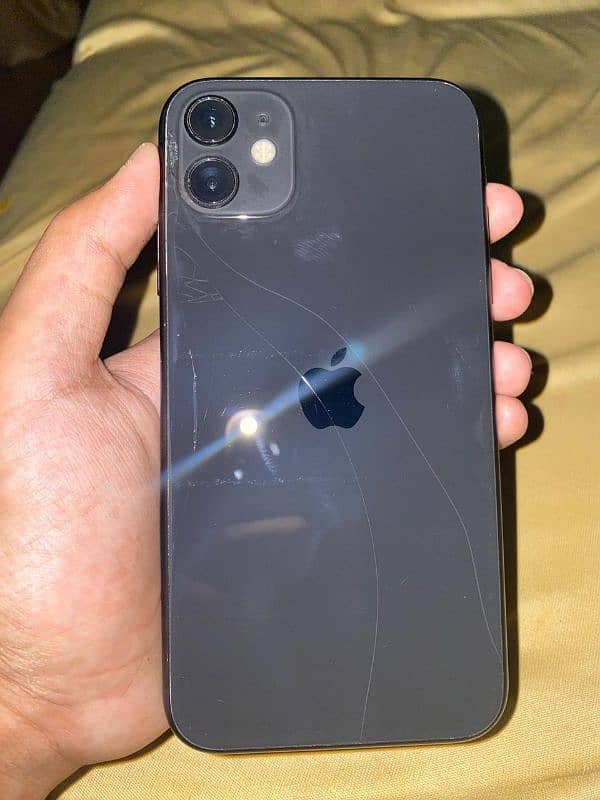 iphone 11 non pta jv 64gb back crack 9